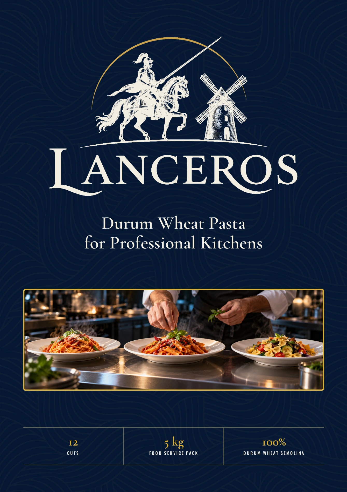 LANCEROS catalogue page 1: Cover