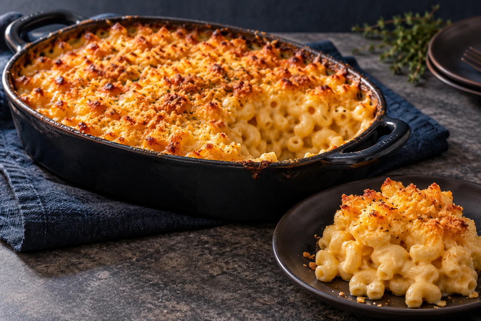 Cooked Macaroni serving inspiration