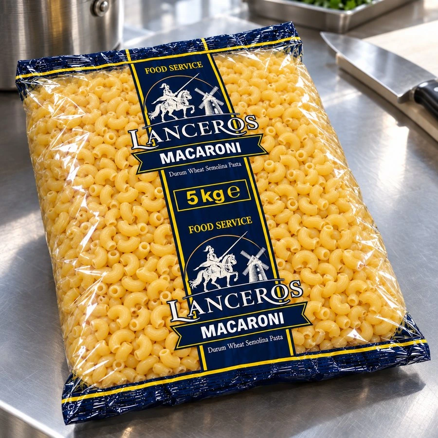 LANCEROS Macaroni 5 kg food service pack