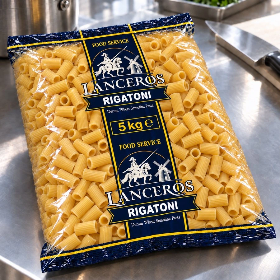LANCEROS Rigatoni 5 kg food service pack