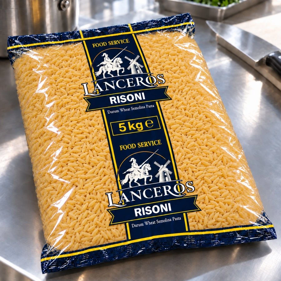LANCEROS Risoni 5 kg food service pack